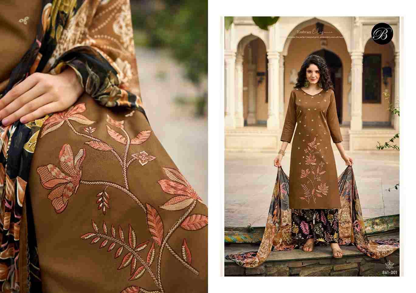 Gulkayra Vol-2 By Belliza 861-001 To 861-008 Series Beautiful Suits Colorful Stylish Fancy Casual Wear & Ethnic Wear Heavy Jam Dresses At Wholesale Price