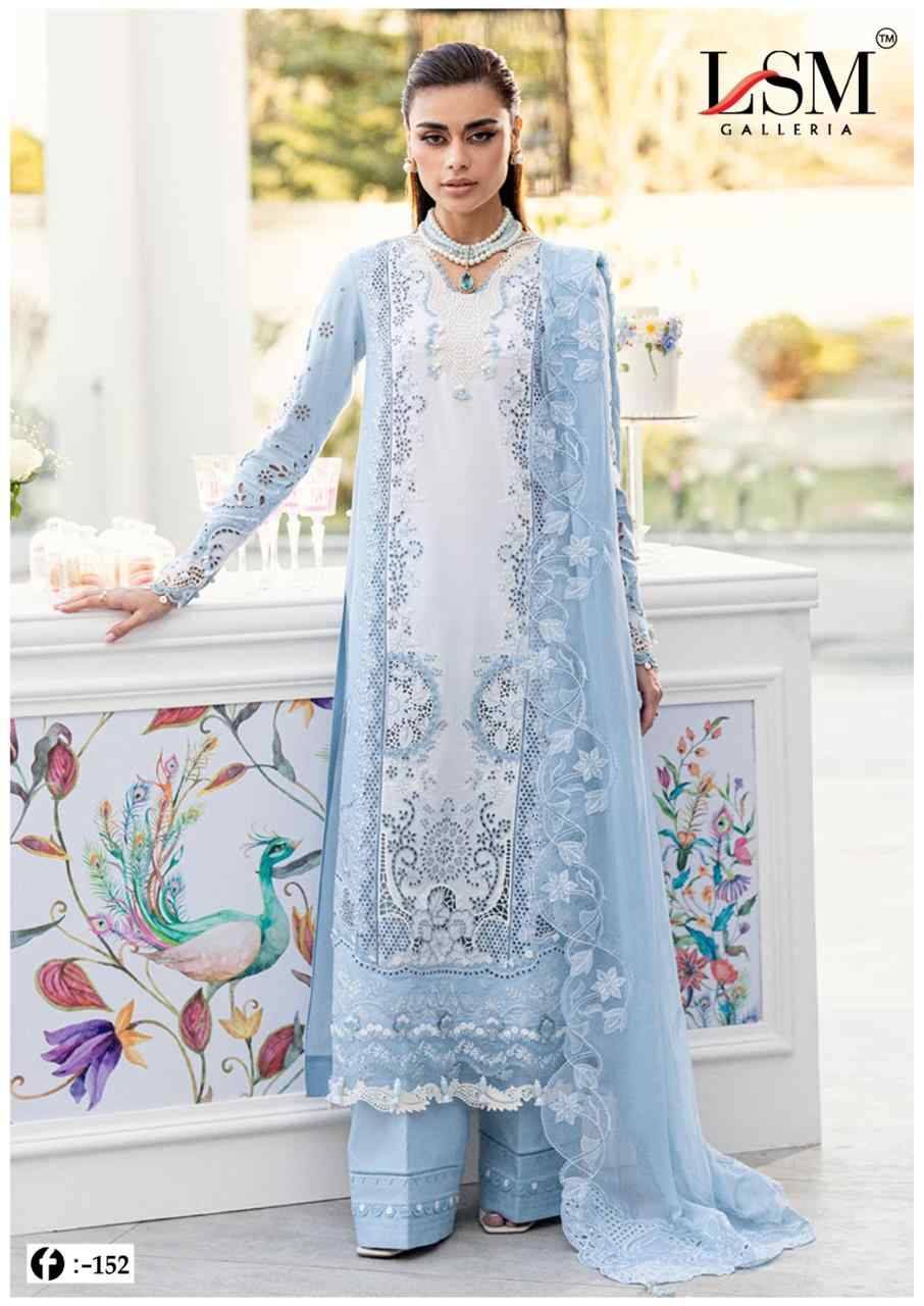 Firdous Queen Vol-15 By Lsm Galleria 151 To 156 Series Beautiful Stylish Festive Suits Fancy Colorful Casual Wear & Ethnic Wear & Ready To Wear Pure Lawn Print Dresses At Wholesale Price