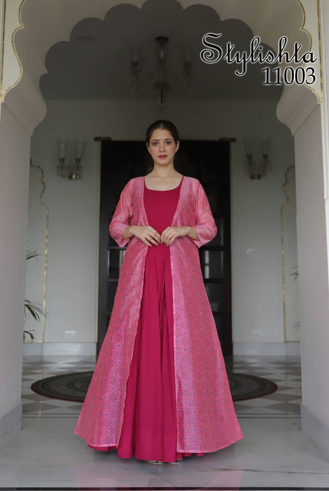 Stylishta Super Hits Vol-2 By Fashid Wholesale Series Beautiful Stylish Fancy Colorful Casual Wear & Ethnic Wear Pure Muslin Print Gowns At Wholesale Price