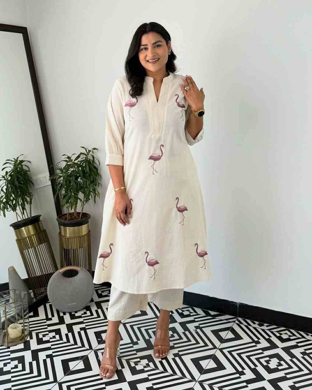 Sarus By Kaamiri 01 To 03 Series Designer Stylish Fancy Colorful Beautiful Party Wear & Ethnic Wear Collection Pure Cotton Kurtis With Bottom At Wholesale Price