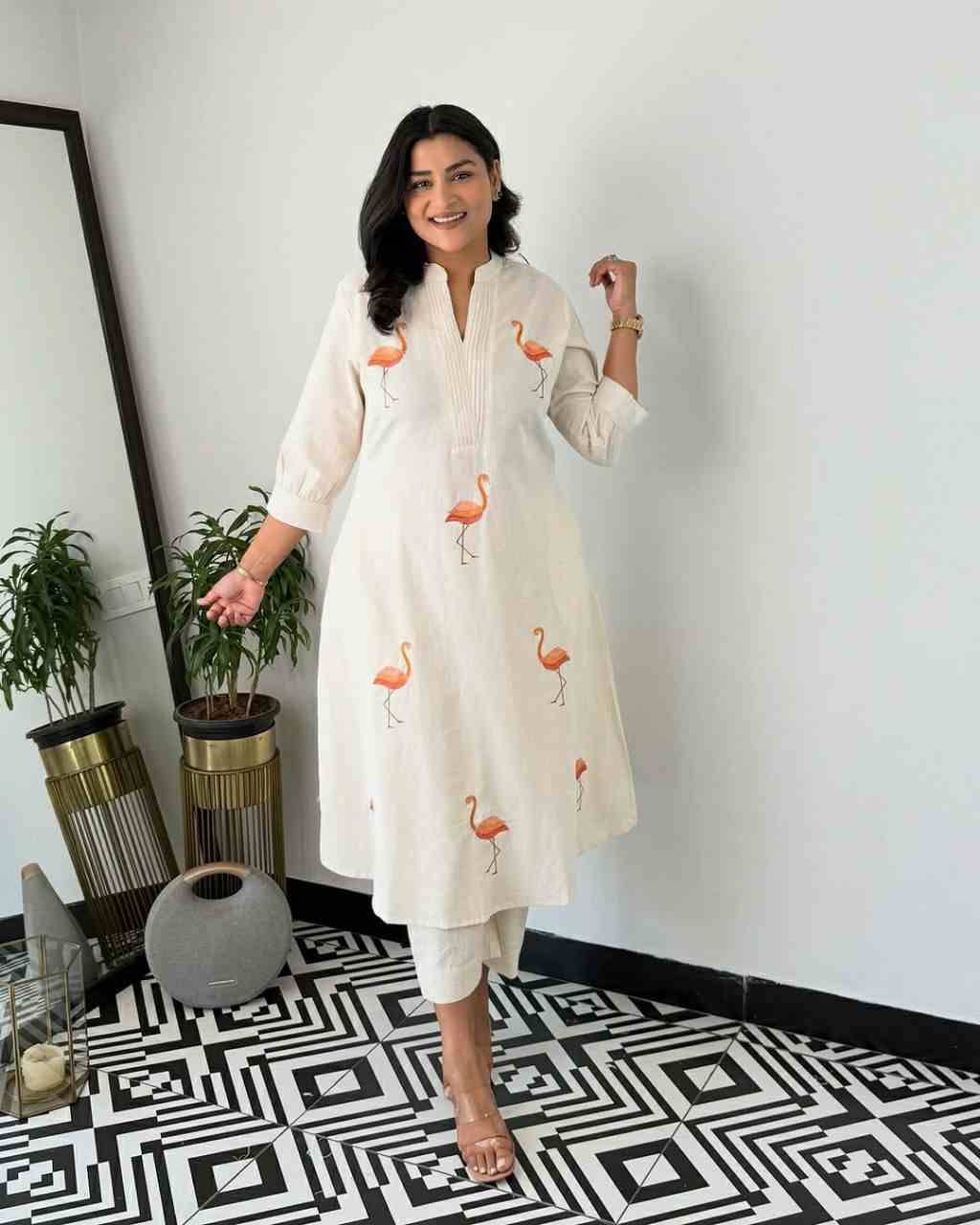Sarus By Kaamiri 01 To 03 Series Designer Stylish Fancy Colorful Beautiful Party Wear & Ethnic Wear Collection Pure Cotton Kurtis With Bottom At Wholesale Price
