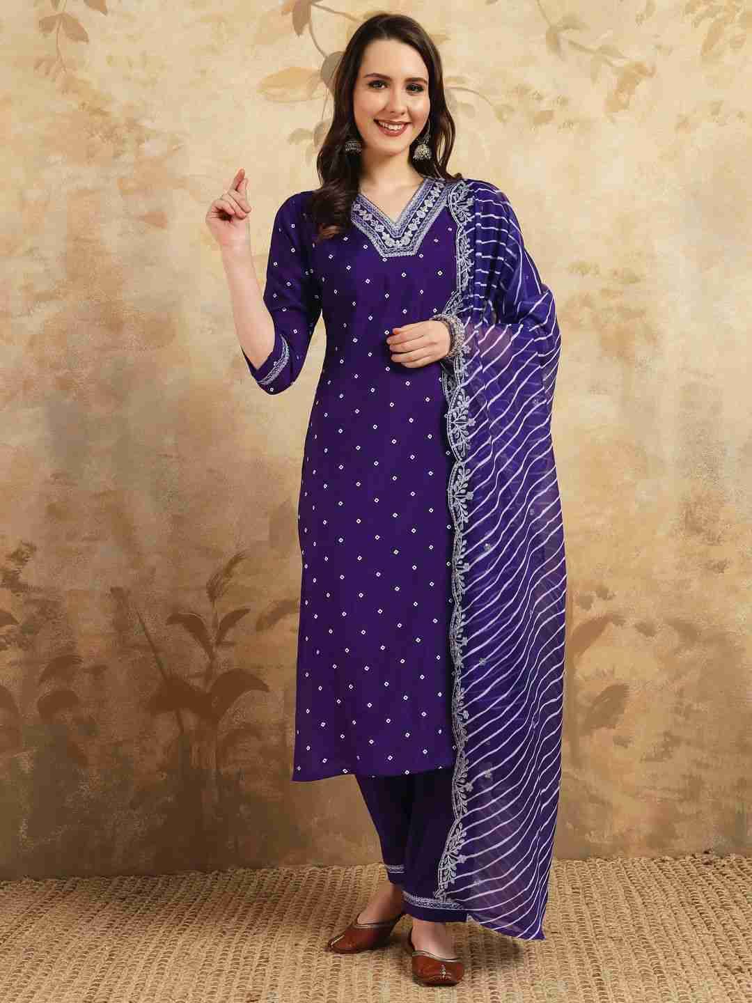 AK-288 By Fashid Wholesale Beautiful Festive Suits Colorful Stylish Fancy Casual Wear & Ethnic Wear Chanderi Silk Dresses At Wholesale Price