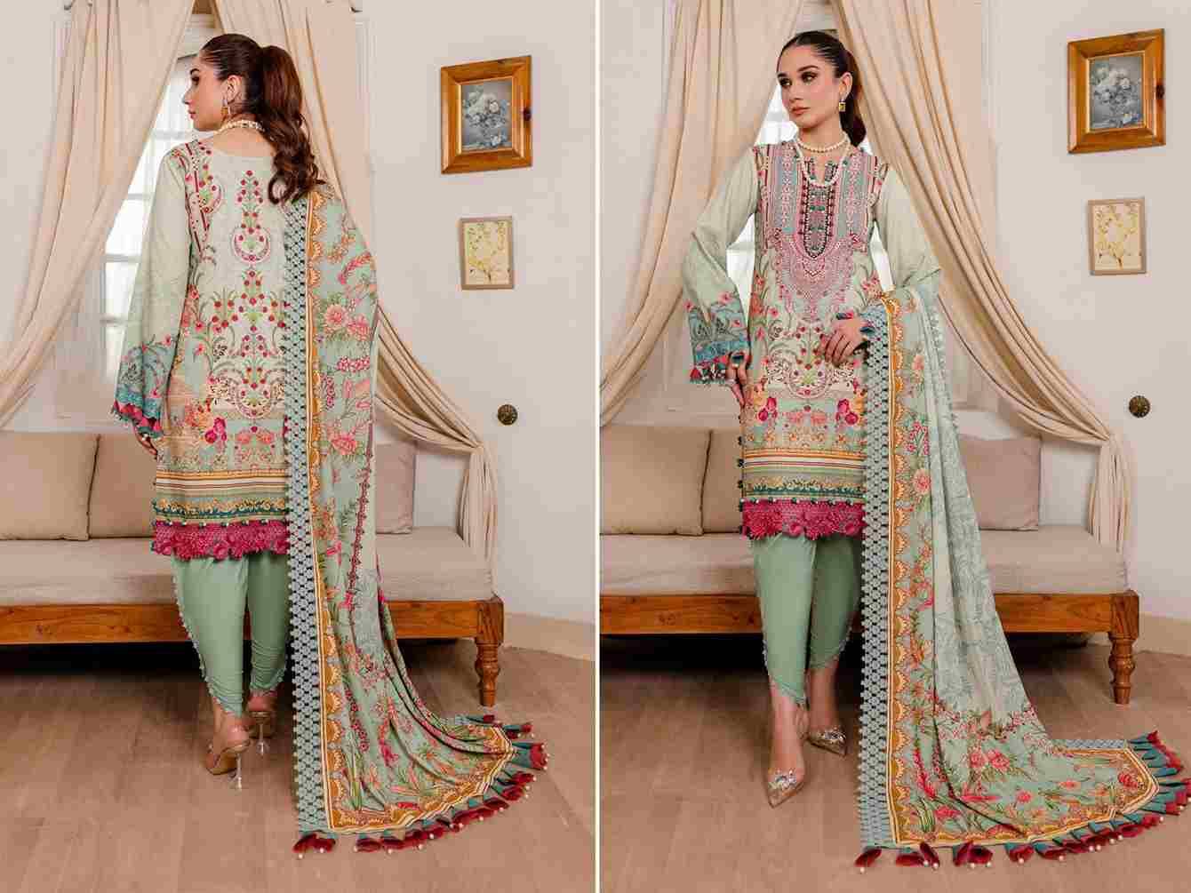 Original Pakistani Jade Bliss By Fashid Wholesale 101 To 115 Series Beautiful Pakistani Suits Colorful Stylish Fancy Casual Wear & Ethnic Wear Linen Print Dresses At Wholesale Price
