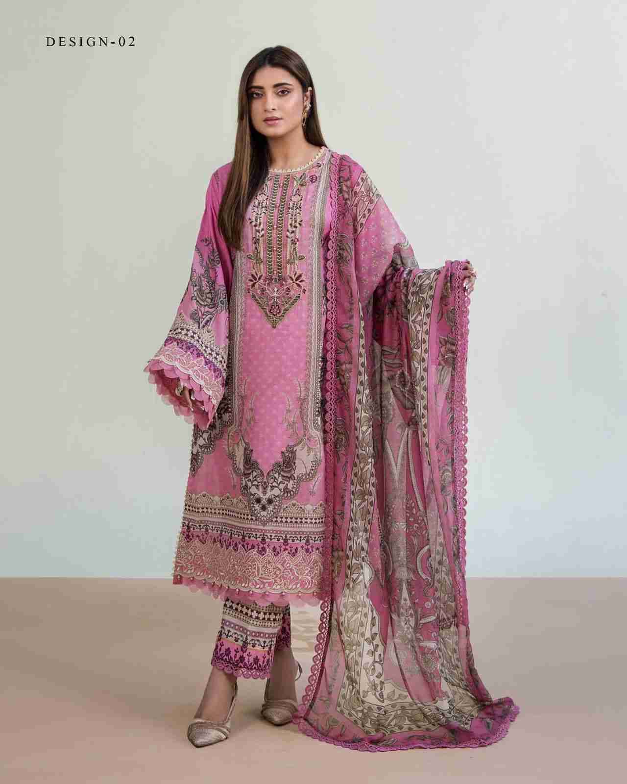 Original Pakistani Adans Libas Lawn Print-2025 Vol-1 By Fashid Wholesale 01 To 11 Series Beautiful Pakistani Suits Colorful Stylish Fancy Casual Wear & Ethnic Wear Lawn Print Dresses At Wholesale Price