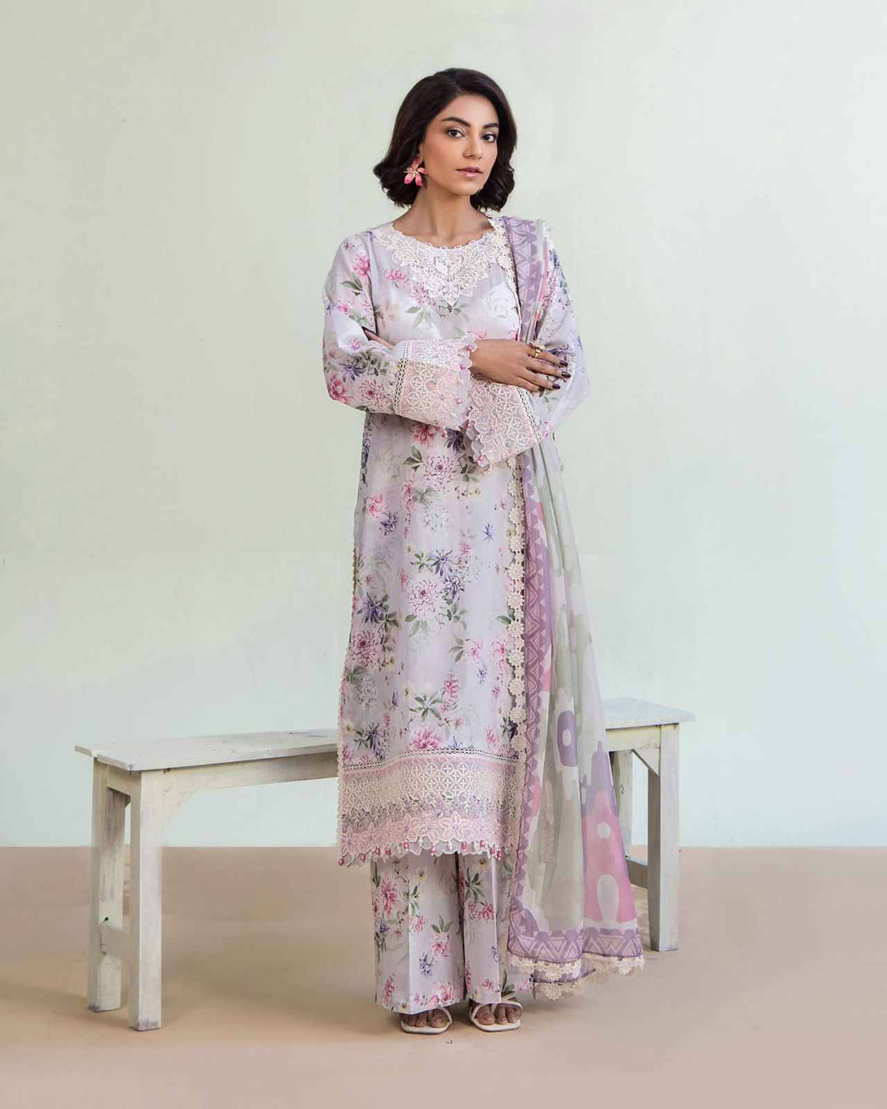 Original Pakistani Adans Libas Lawn Print-2025 Vol-1 By Fashid Wholesale 01 To 11 Series Beautiful Pakistani Suits Colorful Stylish Fancy Casual Wear & Ethnic Wear Lawn Print Dresses At Wholesale Price