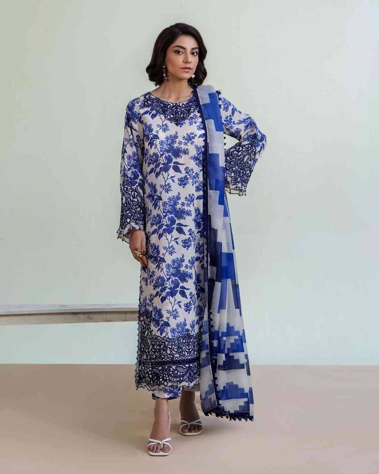 Original Pakistani Adans Libas Lawn Print-2025 Vol-1 By Fashid Wholesale 01 To 11 Series Beautiful Pakistani Suits Colorful Stylish Fancy Casual Wear & Ethnic Wear Lawn Print Dresses At Wholesale Price