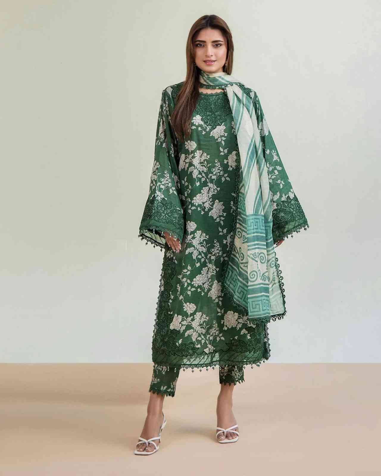 Original Pakistani Adans Libas Lawn Print-2025 Vol-1 By Fashid Wholesale 01 To 11 Series Beautiful Pakistani Suits Colorful Stylish Fancy Casual Wear & Ethnic Wear Lawn Print Dresses At Wholesale Price