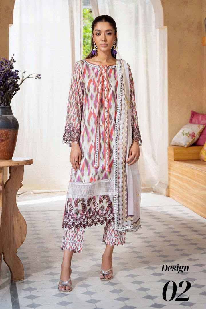 Original Pakistani Sunshine Bloom By Alzohaib 01 To 12 Series Beautiful Pakistani Suits Colorful Stylish Fancy Casual Wear & Ethnic Wear Linen Print Dresses At Wholesale Price