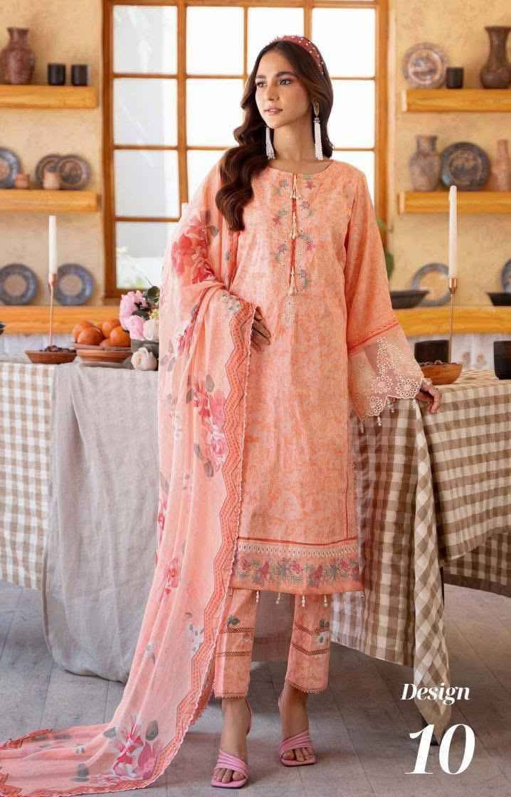 Original Pakistani Sunshine Bloom By Alzohaib 01 To 12 Series Beautiful Pakistani Suits Colorful Stylish Fancy Casual Wear & Ethnic Wear Linen Print Dresses At Wholesale Price