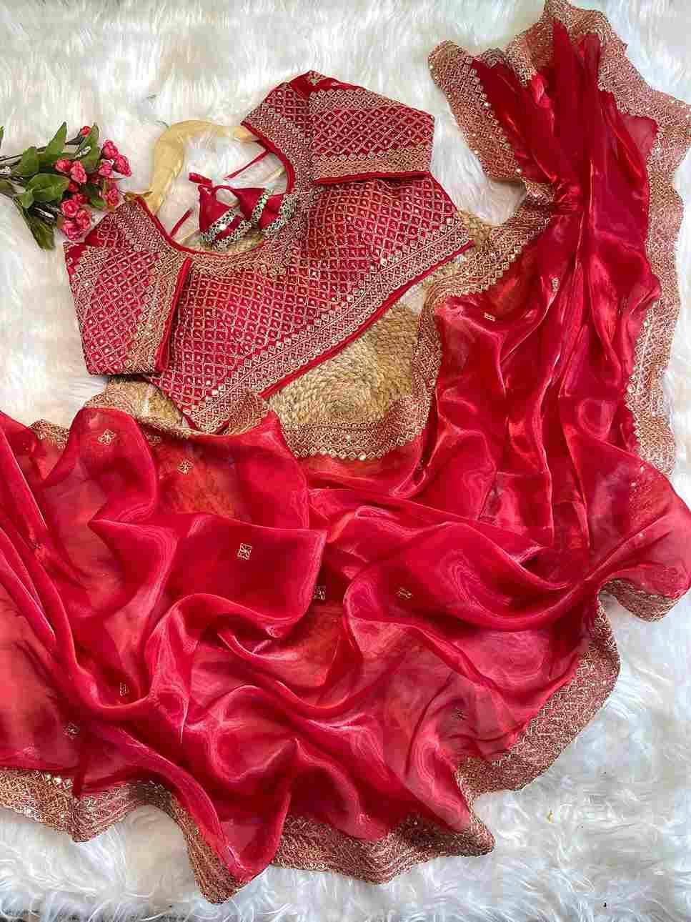 Vd-Zeenat By Fashid Wholesale Indian Traditional Wear Collection Beautiful Stylish Fancy Colorful Party Wear & Occasional Wear Pure Soft Zimmy Coo Silk Sarees At Wholesale Price