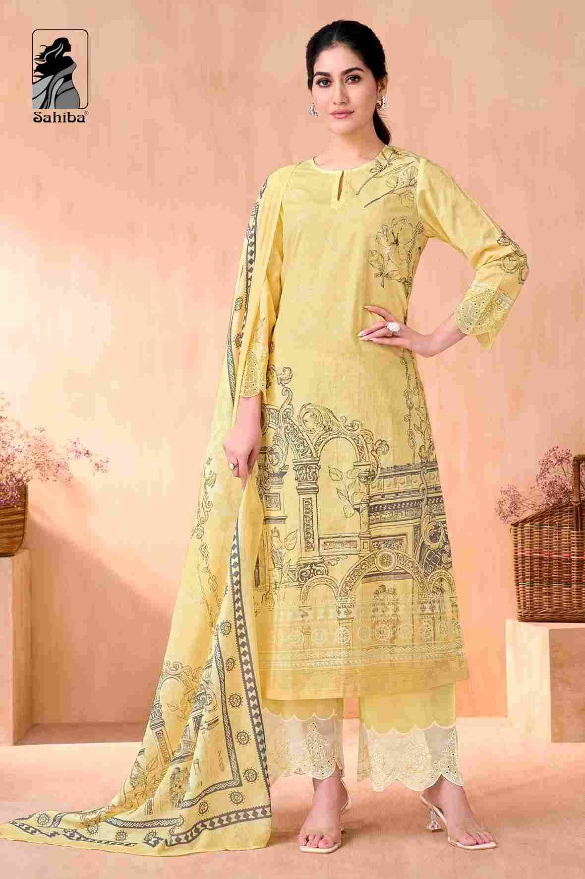 Nivedita By Sahiba Fabrics Beautiful Festive Suits Colorful Stylish Fancy Casual Wear & Ethnic Wear Pure Lawn Cotton Dresses At Wholesale Price