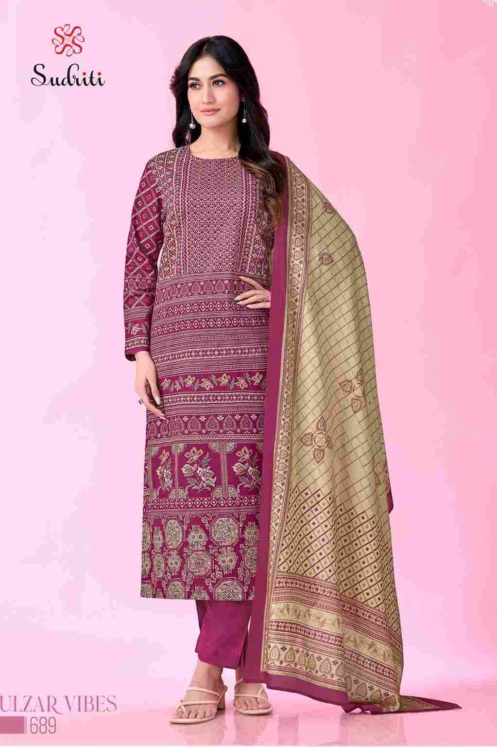 Gulzar Vibes By Sudriti Beautiful Stylish Festive Suits Fancy Colorful Casual Wear & Ethnic Wear & Ready To Wear Cotton Lawn Print Dresses At Wholesale Price