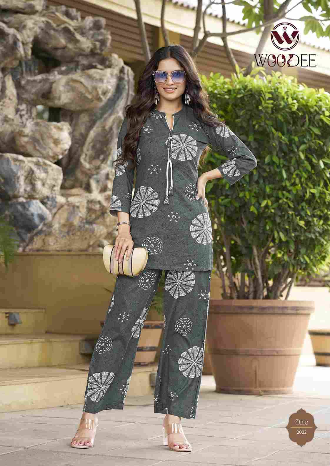 Moksha Vol-2 By Woodee 2001 To 2004 Series Designer Stylish Fancy Colorful Beautiful Party Wear & Ethnic Wear Collection Heavy Rayon Co-Ord At Wholesale Price