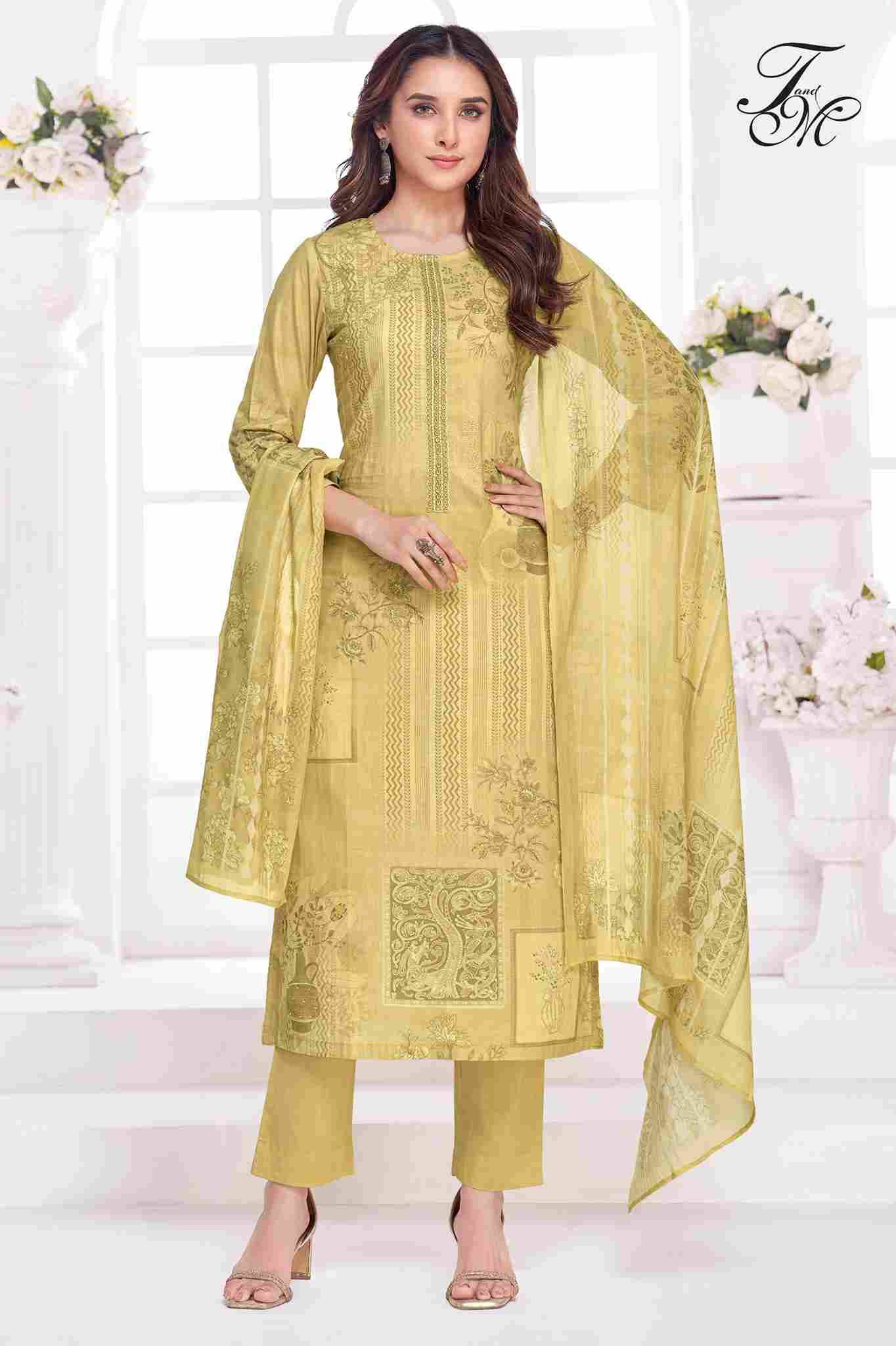 Ruhaniyat By T And M Designer Studio Beautiful Festive Suits Colorful Stylish Fancy Casual Wear & Ethnic Wear Pure Linen Dresses At Wholesale Price