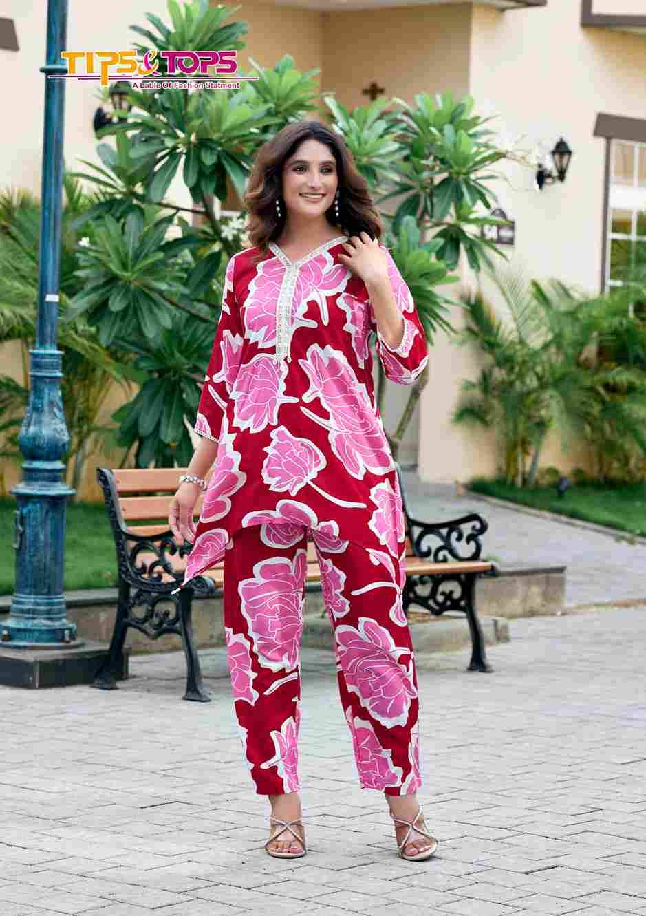 Lifestyle Vol-2 By Tips And Tops 2001 To 2006 Series Designer Stylish Fancy Colorful Beautiful Party Wear & Ethnic Wear Collection Rayon Print Co-Ord At Wholesale Price