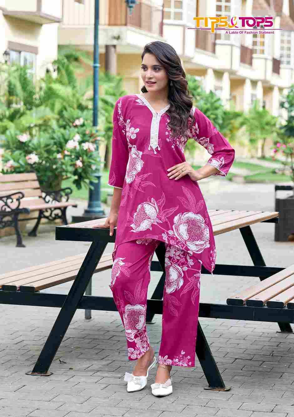 Lifestyle Vol-2 By Tips And Tops 2001 To 2006 Series Designer Stylish Fancy Colorful Beautiful Party Wear & Ethnic Wear Collection Rayon Print Co-Ord At Wholesale Price