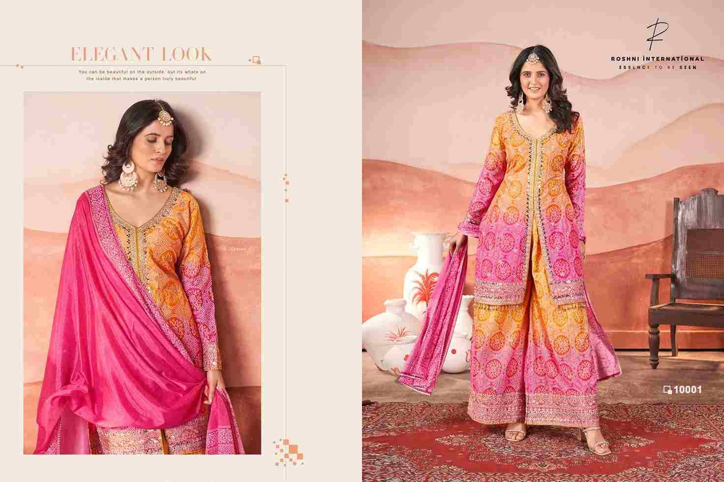Kasturi By Zubeda 10001 To 10004 Series Beautiful Festive Suits Colorful Stylish Fancy Casual Wear & Ethnic Wear Chinnon Silk Dresses At Wholesale Price