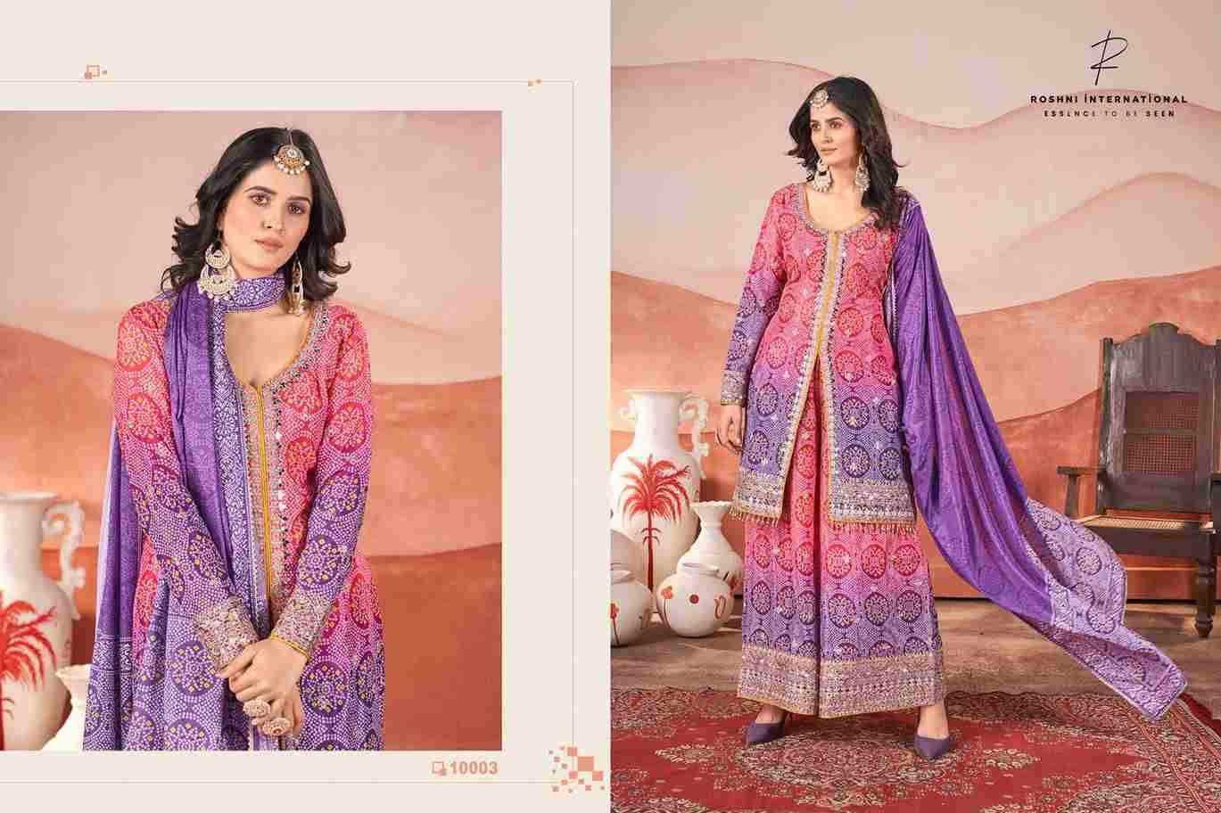 Kasturi By Zubeda 10001 To 10004 Series Beautiful Festive Suits Colorful Stylish Fancy Casual Wear & Ethnic Wear Chinnon Silk Dresses At Wholesale Price