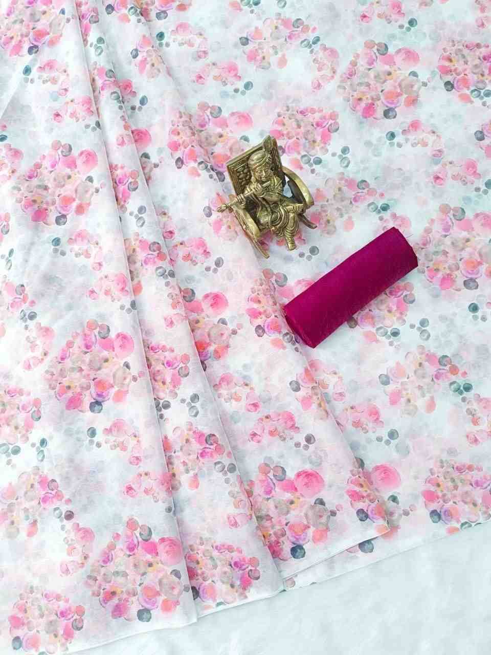 VK-4265 By Fashid Wholesale 4265-A To 4265-H Series Indian Traditional Wear Collection Beautiful Stylish Fancy Colorful Party Wear & Occasional Wear Soft Georgette Sarees At Wholesale Price
