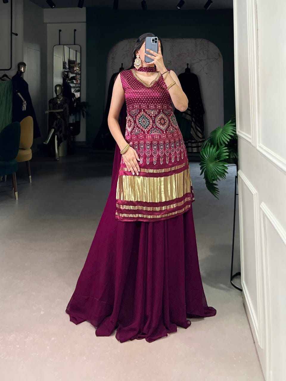 3012 By Fashid Wholesale 3012-A To 3012-D Series Beautiful Stylish Sharara Suits Fancy Colorful Casual Wear & Ethnic Wear & Ready To Wear Silk Dresses At Wholesale Price
