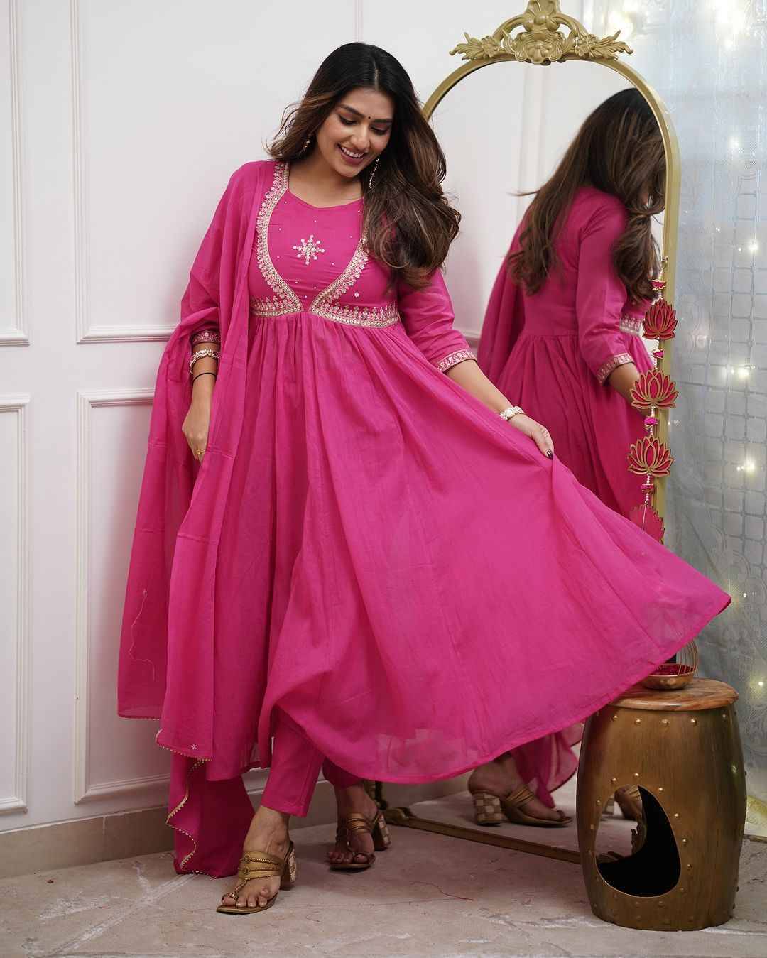 Dc-Akshita By Fashid Wholesale 01 To 02 Series Beautiful Stylish Festive Suits Fancy Colorful Casual Wear & Ethnic Wear & Ready To Wear Muslin Cotton Dresses At Wholesale Price