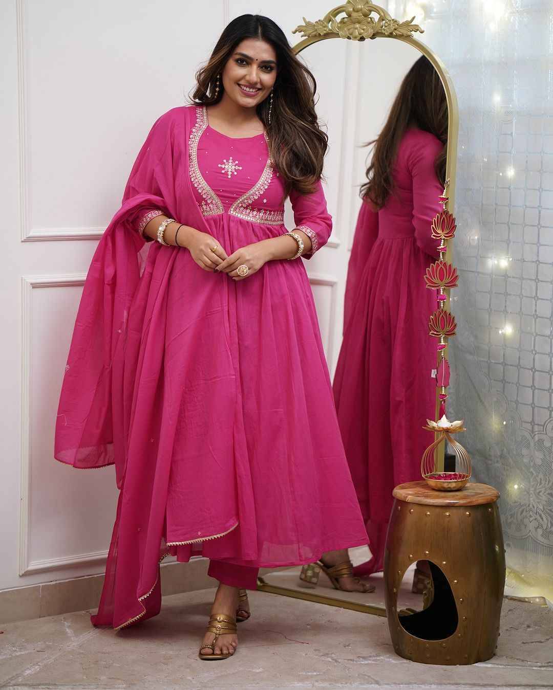 Dc-Akshita By Fashid Wholesale 01 To 02 Series Beautiful Stylish Festive Suits Fancy Colorful Casual Wear & Ethnic Wear & Ready To Wear Muslin Cotton Dresses At Wholesale Price