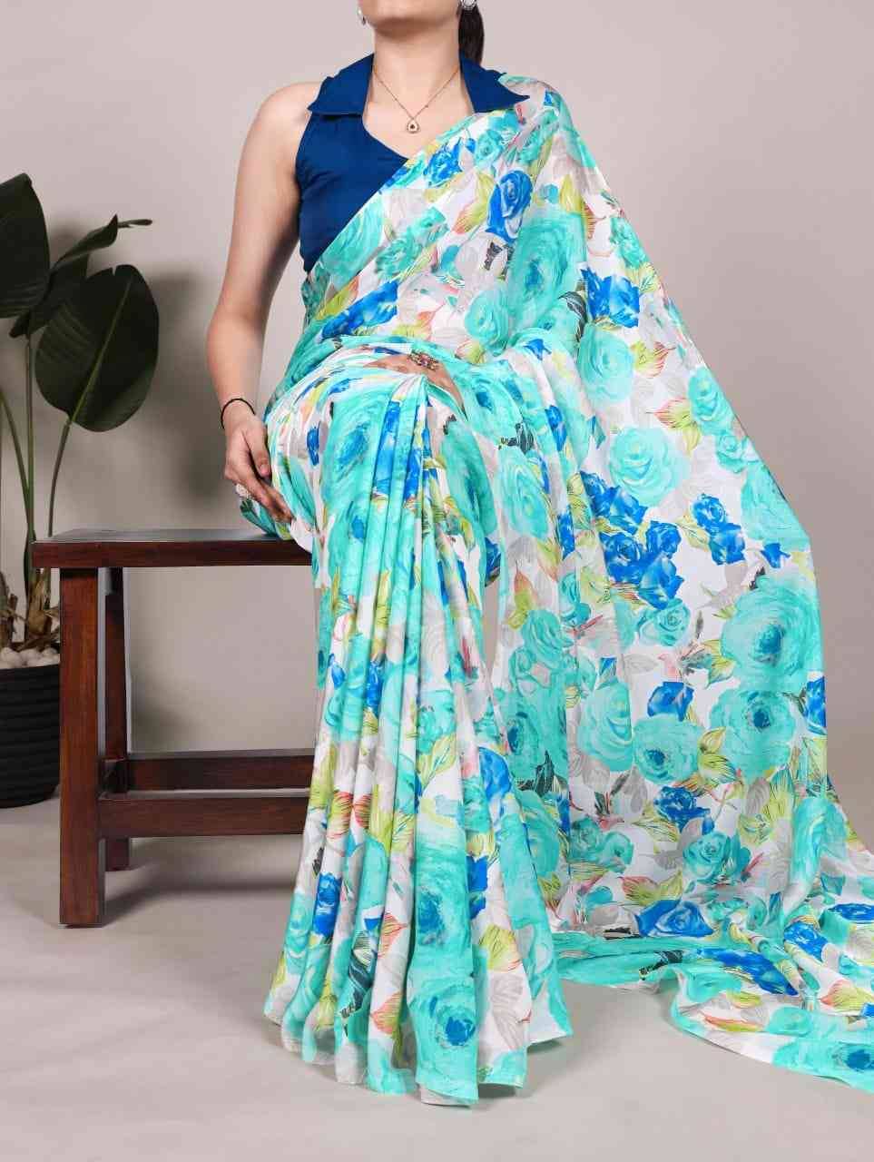7017 By Fashid Wholesale 7017-A To 7017-D Series Indian Traditional Wear Collection Beautiful Stylish Fancy Colorful Party Wear & Occasional Wear Satin Sarees At Wholesale Price
