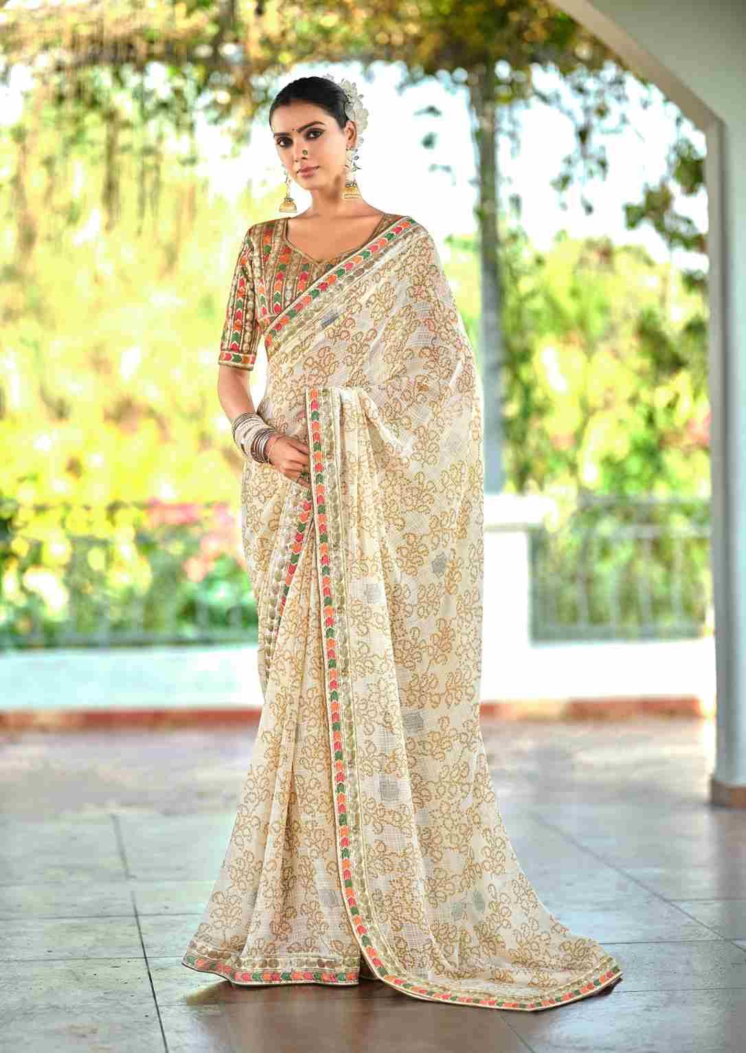 Nishtha By Stavan 1001 To 1010 Series Indian Traditional Wear Collection Beautiful Stylish Fancy Colorful Party Wear & Occasional Wear Fancy Sarees At Wholesale Price