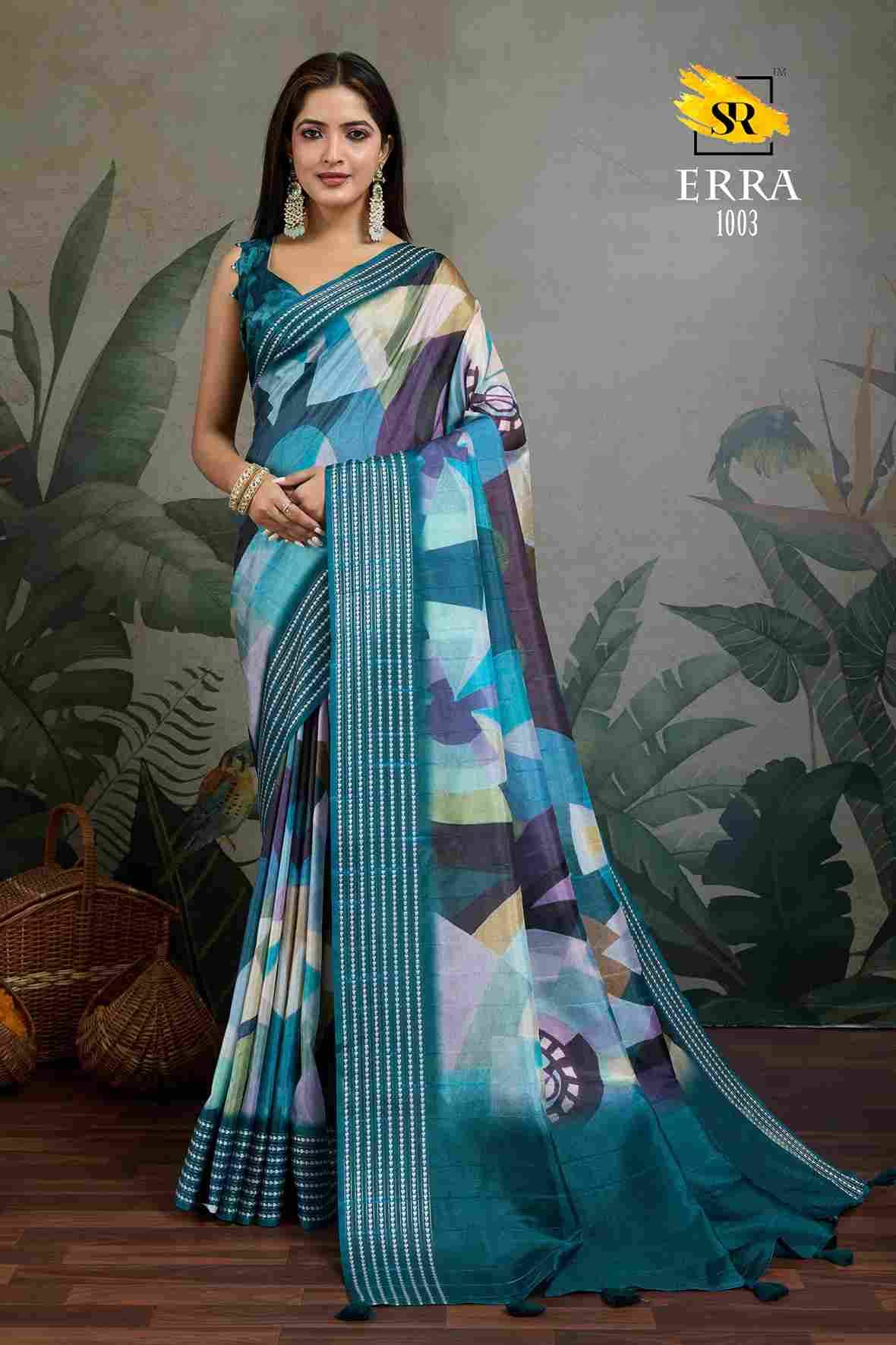 Erra By SR 1001 To 1010 Series Indian Traditional Wear Collection Beautiful Stylish Fancy Colorful Party Wear & Occasional Wear Tussar Sarees At Wholesale Price