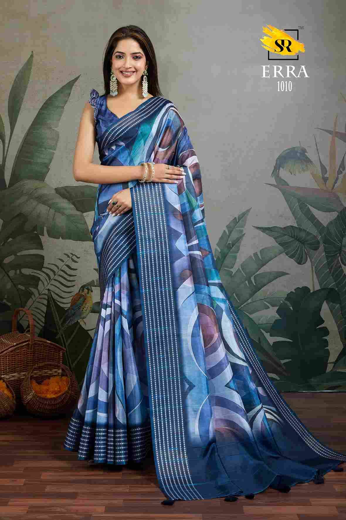 Erra By SR 1001 To 1010 Series Indian Traditional Wear Collection Beautiful Stylish Fancy Colorful Party Wear & Occasional Wear Tussar Sarees At Wholesale Price