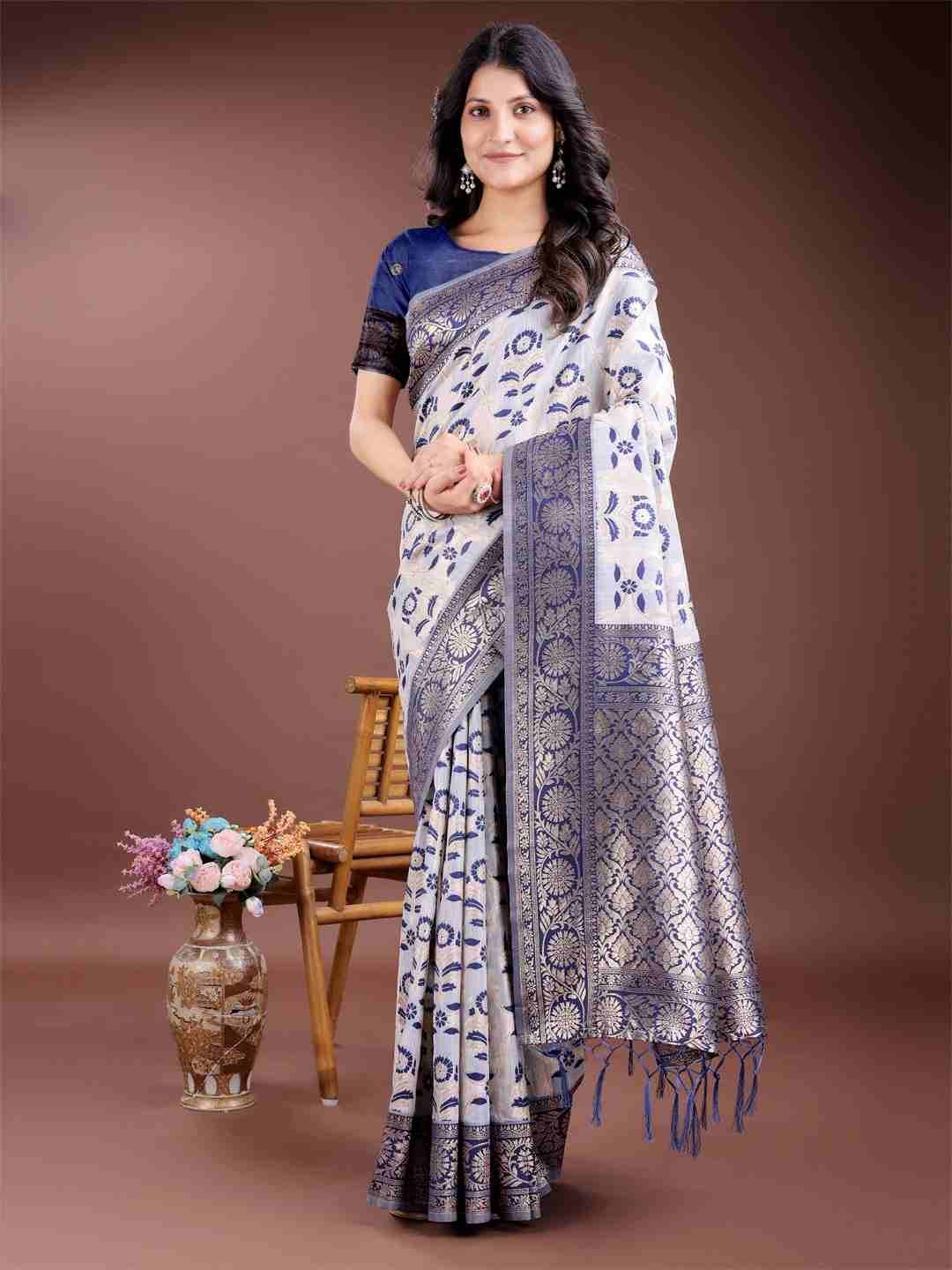 Linen Queen Vol-8 By Fashid Wholesale 1001 To 1006 Series Indian Traditional Wear Collection Beautiful Stylish Fancy Colorful Party Wear & Occasional Wear Linen Cotton Sarees At Wholesale Price