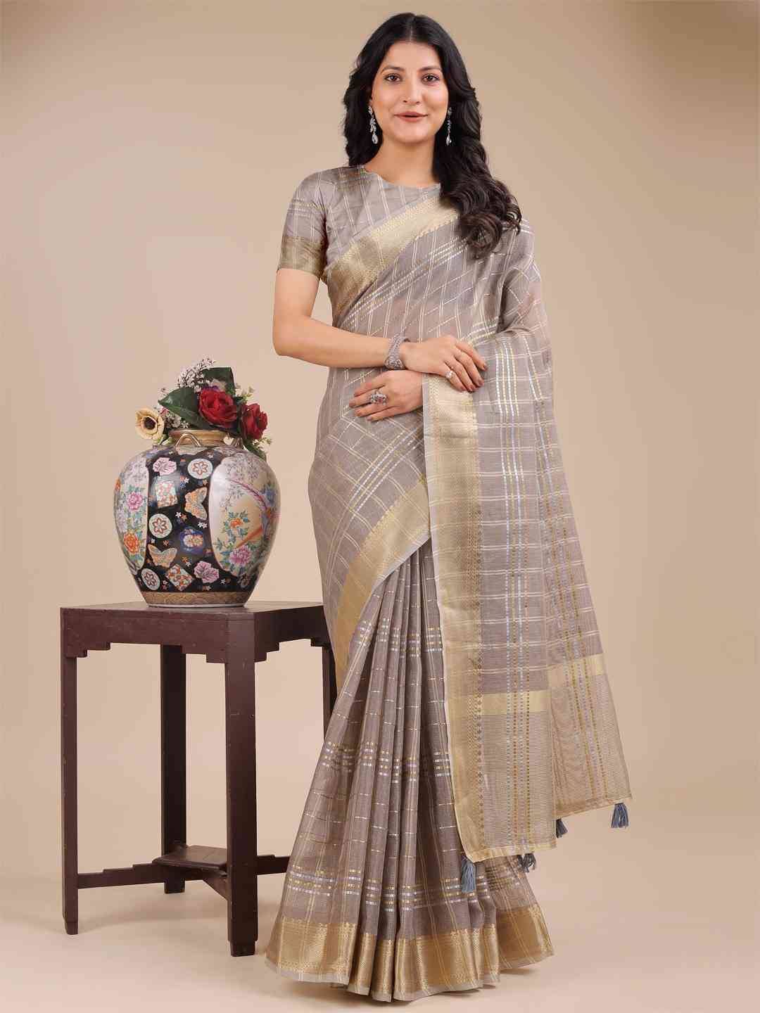 Miami By Fashid Wholesale 1001 To 1005 Series Indian Traditional Wear Collection Beautiful Stylish Fancy Colorful Party Wear & Occasional Wear Organza Sarees At Wholesale Price