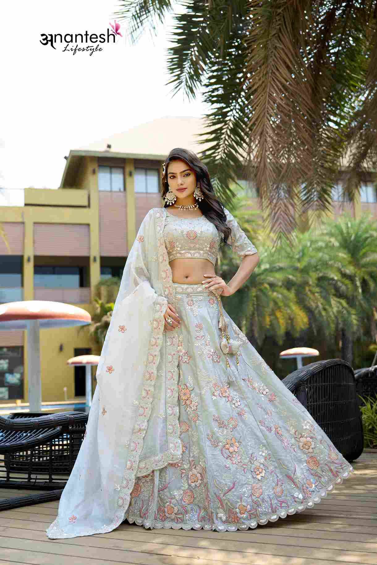 Occations Vol-12 By Anantesh 5047 To 5052 Series Beautiful Colorful Fancy Wedding Collection Occasional Wear & Party Wear Silk Lehengas At Wholesale Price