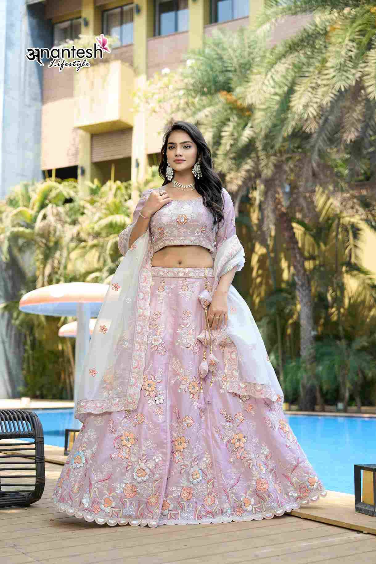 Occations Vol-12 By Anantesh 5047 To 5052 Series Beautiful Colorful Fancy Wedding Collection Occasional Wear & Party Wear Silk Lehengas At Wholesale Price