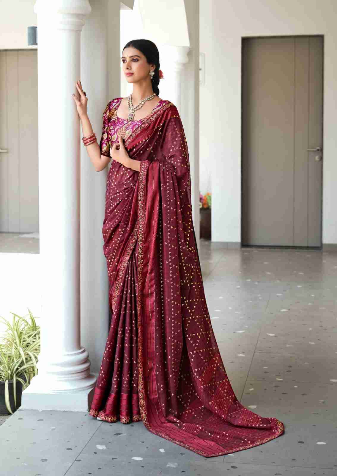 Navisha By Stavan 1001 To 1010 Series Indian Traditional Wear Collection Beautiful Stylish Fancy Colorful Party Wear & Occasional Wear Fancy Sarees At Wholesale Price