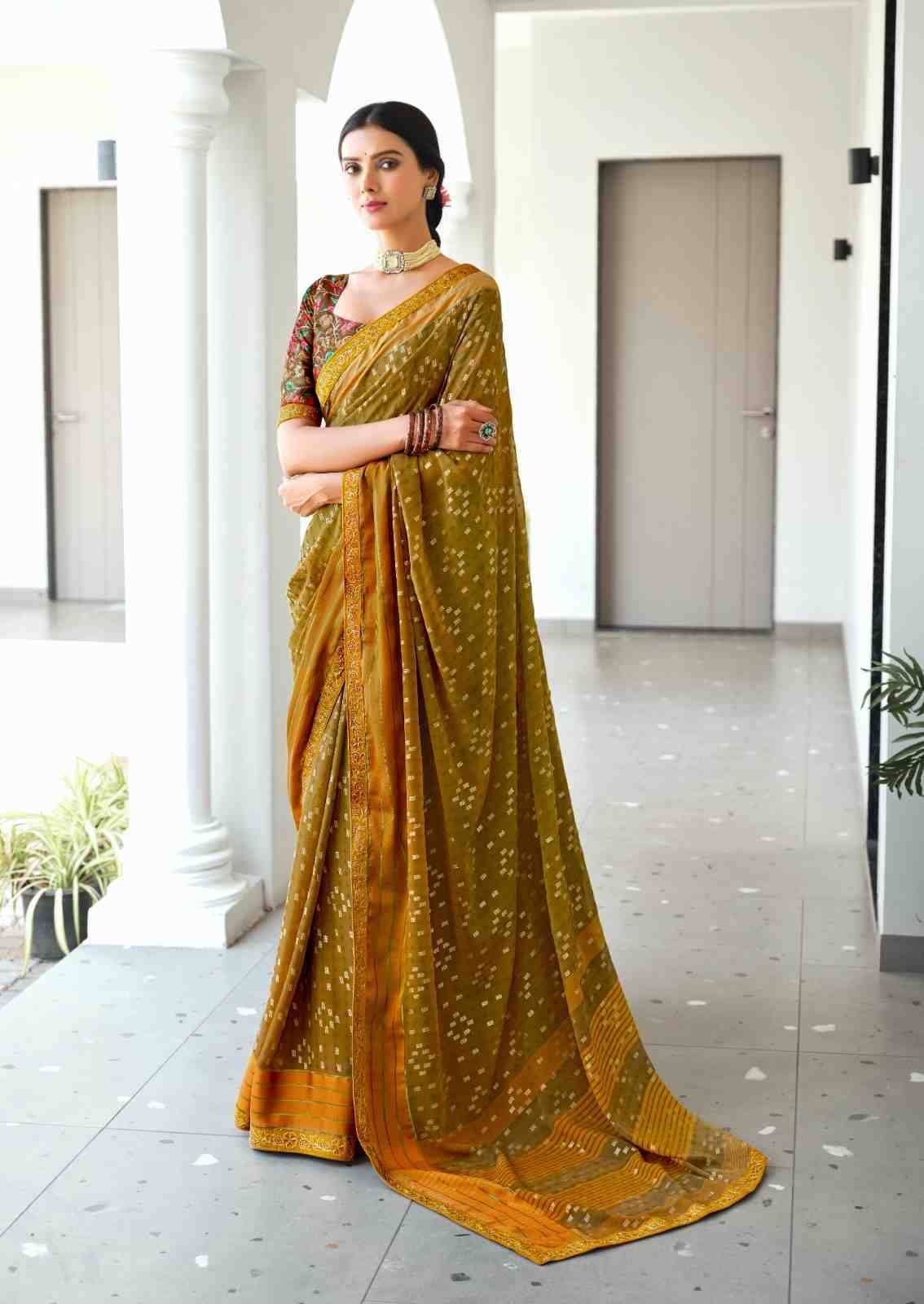 Navisha By Stavan 1001 To 1010 Series Indian Traditional Wear Collection Beautiful Stylish Fancy Colorful Party Wear & Occasional Wear Fancy Sarees At Wholesale Price