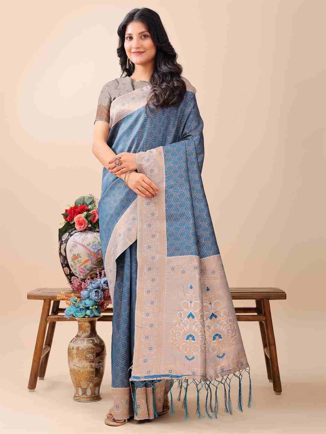 Miss India By Fashid Wholesale 1001 To 1008 Series Indian Traditional Wear Collection Beautiful Stylish Fancy Colorful Party Wear & Occasional Wear Silk Sarees At Wholesale Price