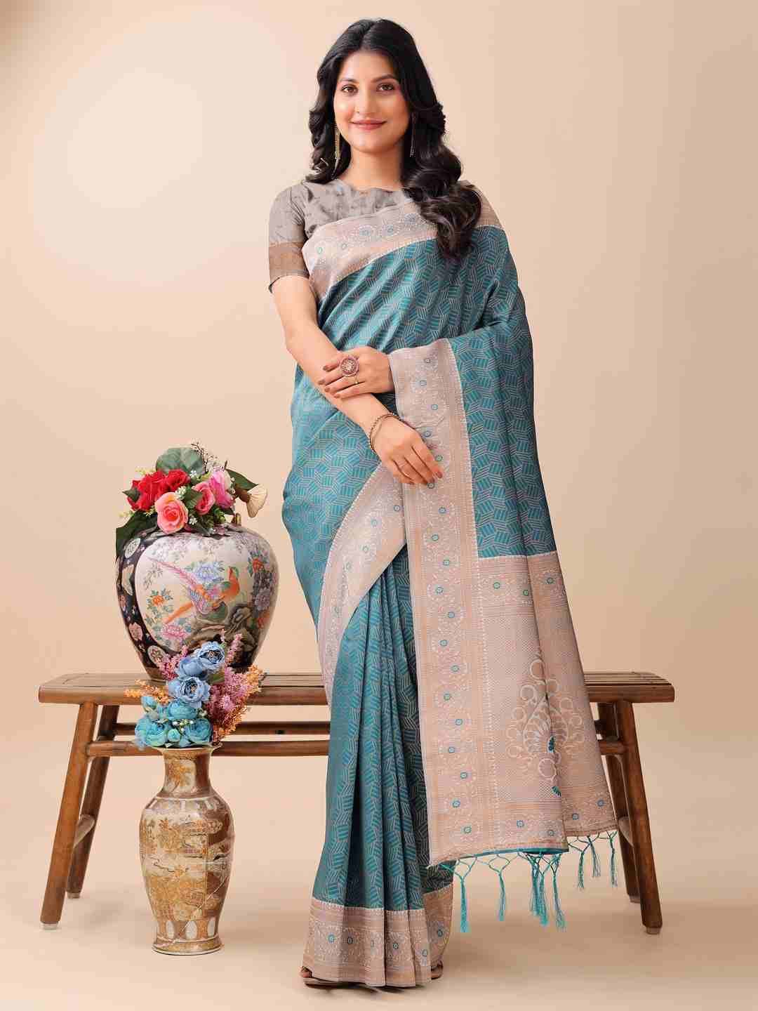 Miss India By Fashid Wholesale 1001 To 1008 Series Indian Traditional Wear Collection Beautiful Stylish Fancy Colorful Party Wear & Occasional Wear Silk Sarees At Wholesale Price