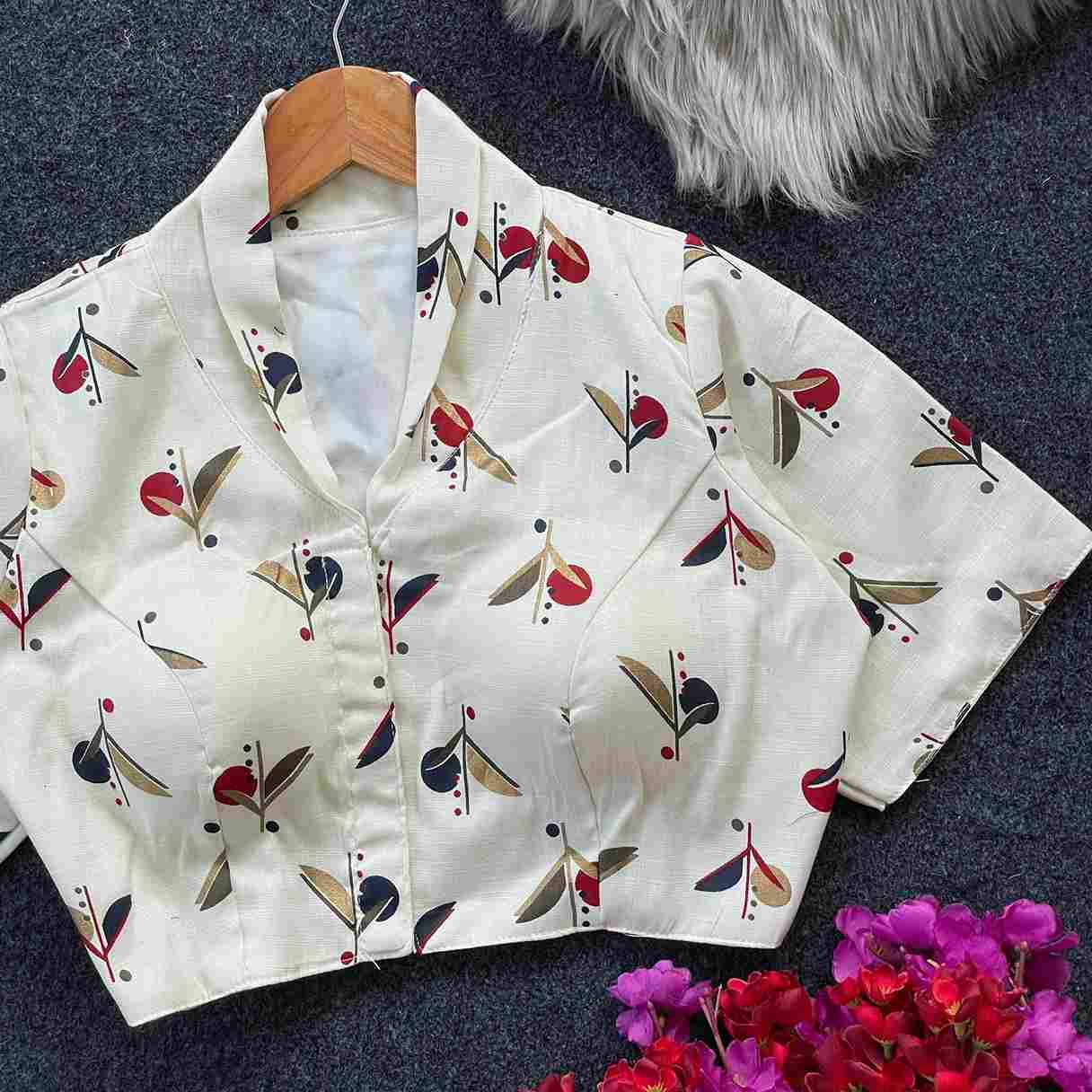 Kb-02 By Fashid Wholesale 01 To 10 Series Designer Beautiful Collection Occasional Wear & Party Wear Heavy Cotton Silk Blouse At Wholesale Price