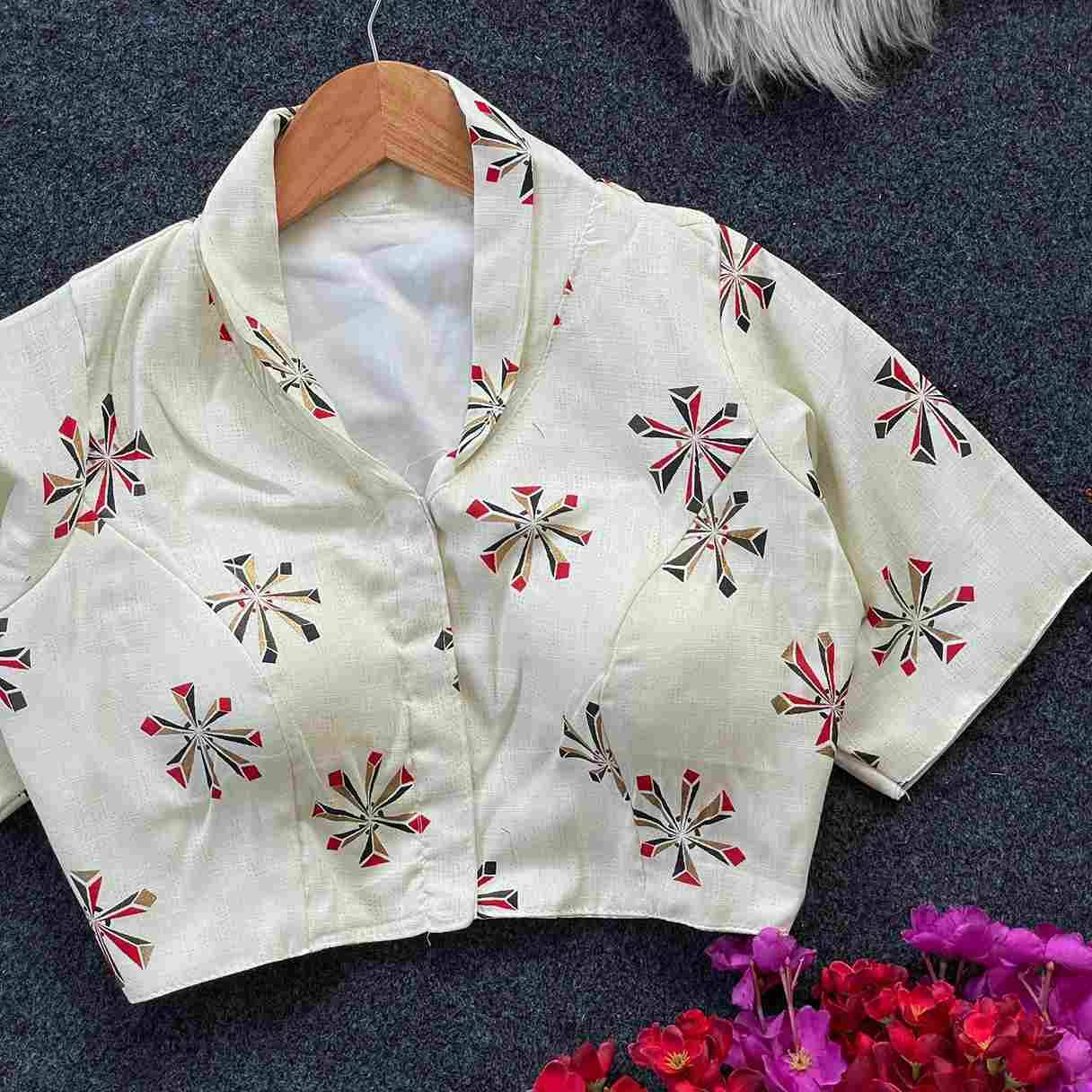 Kb-02 By Fashid Wholesale 01 To 10 Series Designer Beautiful Collection Occasional Wear & Party Wear Heavy Cotton Silk Blouse At Wholesale Price