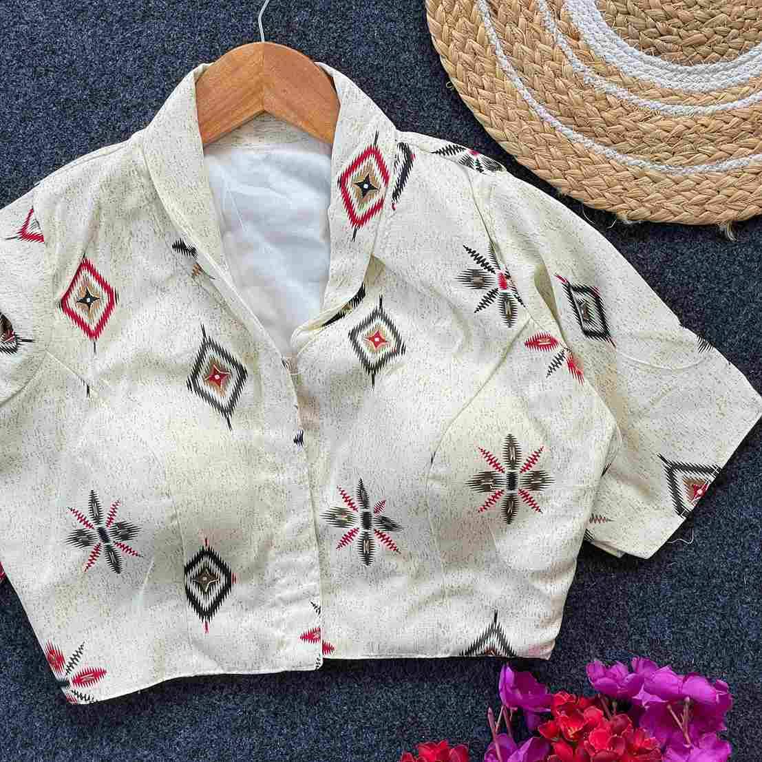 Kb-02 By Fashid Wholesale 01 To 10 Series Designer Beautiful Collection Occasional Wear & Party Wear Heavy Cotton Silk Blouse At Wholesale Price