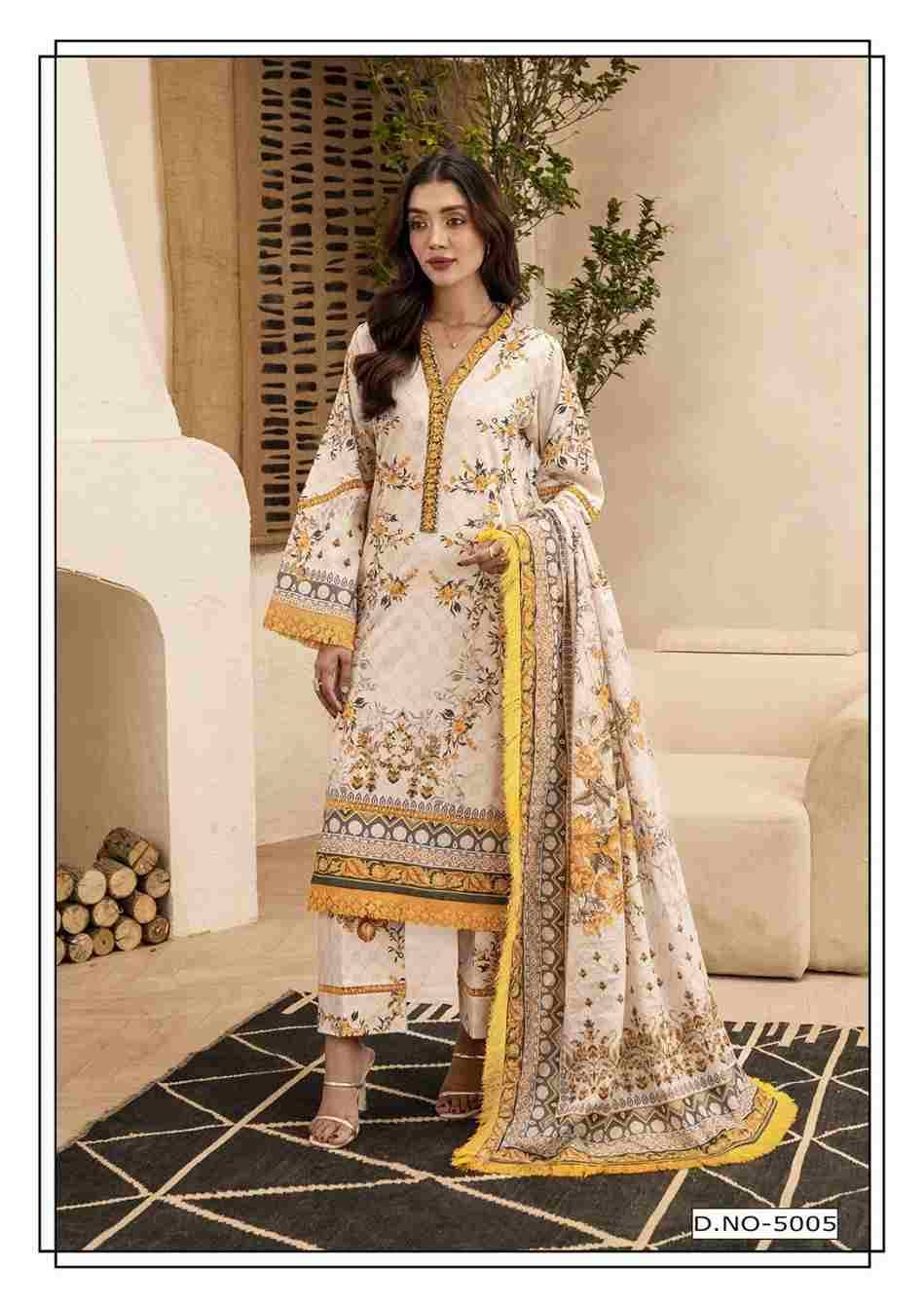 Ramsha Vol-5 By Hala 5001 To 5006 Series Beautiful Festive Suits Stylish Fancy Colorful Casual Wear & Ethnic Wear Pure Cotton Digital Print Dresses At Wholesale Price