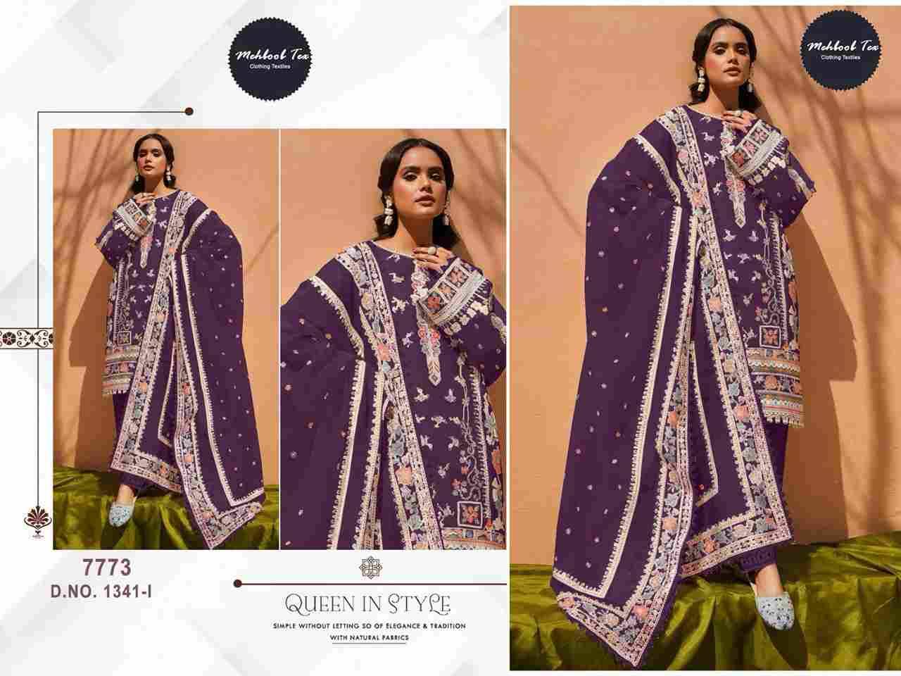 Mehboob Tex Hit Design 1341 Colours By Mehboob Tex 1341-C To 1341-I Series Beautiful Pakistani Suits Stylish Fancy Colorful Party Wear & Occasional Wear Cotton Dresses At Wholesale Price