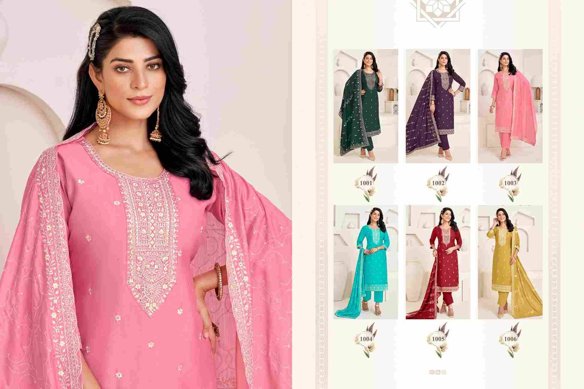 Noorie By Khushi Fashion 1001 To 1006 Series Designer Festive Suits Collection Beautiful Stylish Fancy Colorful Party Wear & Occasional Wear Fancy Dresses At Wholesale Price