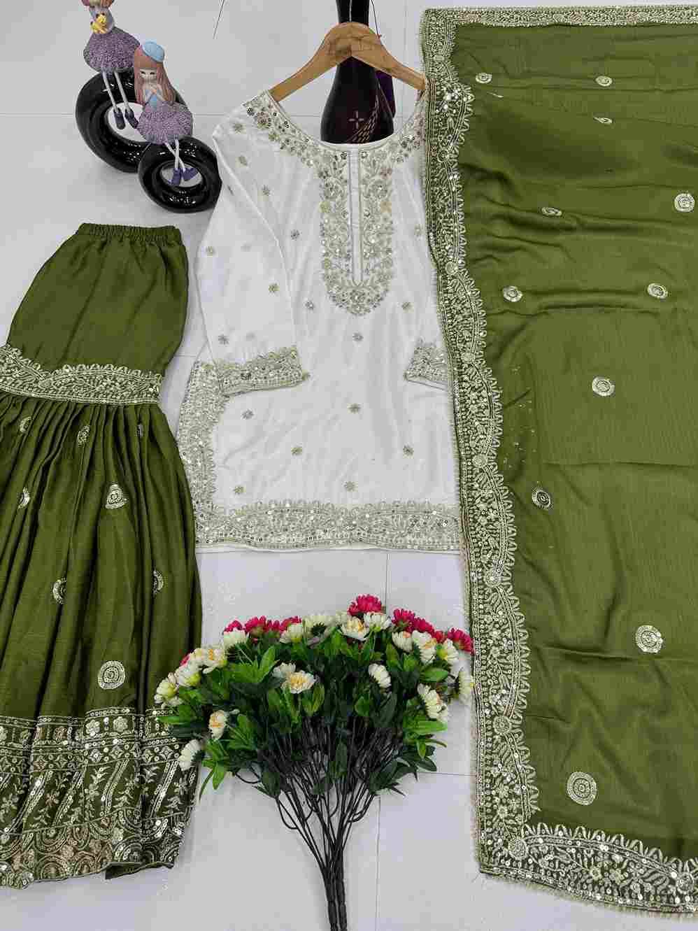 Kf-1667 By Fashid Wholesale 01 To 03 Series Sharara Beautiful Stylish Festive Suits Fancy Colorful Casual Wear & Ethnic Wear & Ready To Wear Heavy Chinnon Dresses At Wholesale Price