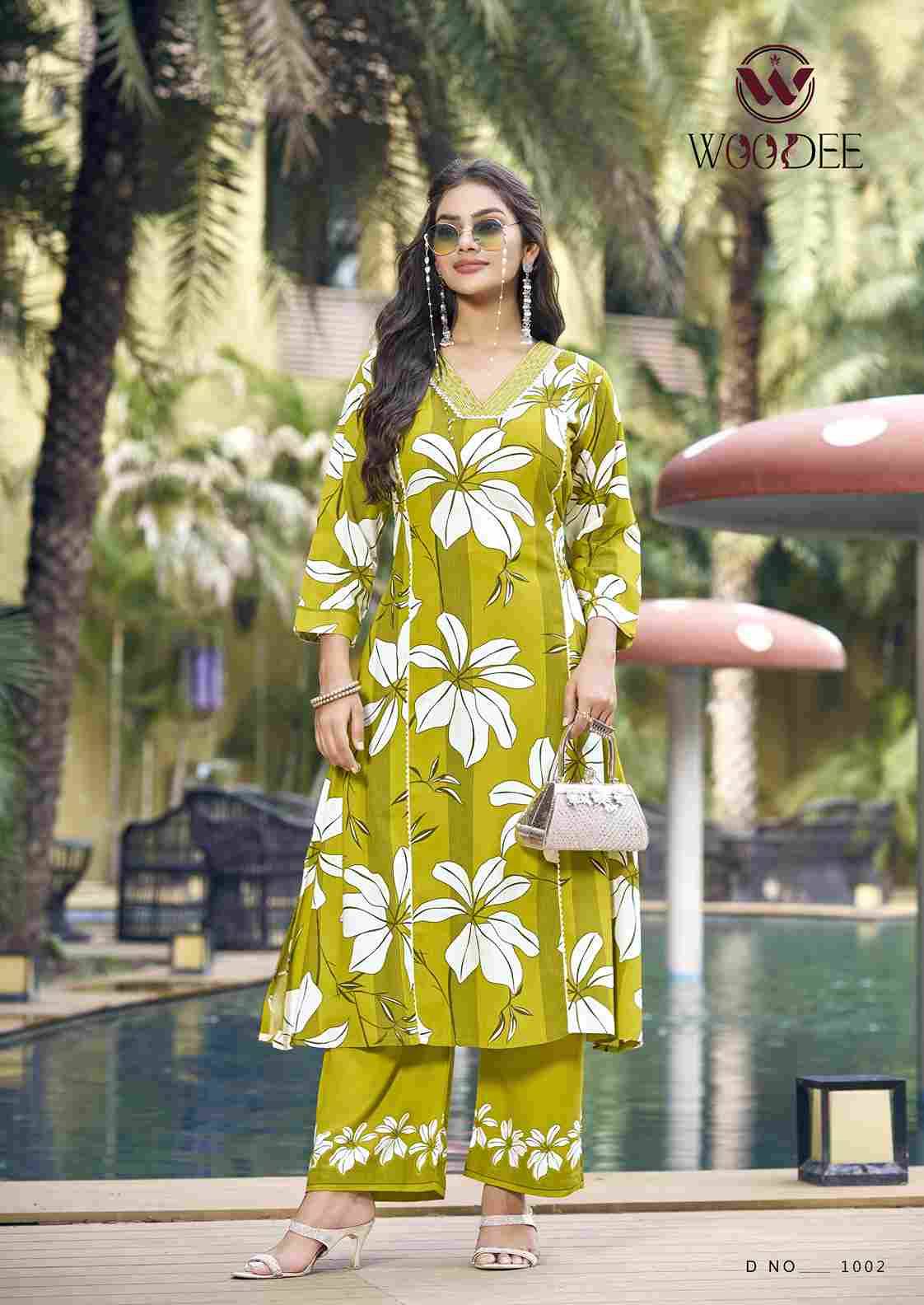 Payal By Woodee 1001 To 1006 Series Designer Stylish Fancy Colorful Beautiful Party Wear & Ethnic Wear Collection Heavy Rayon Co-Ord At Wholesale Price