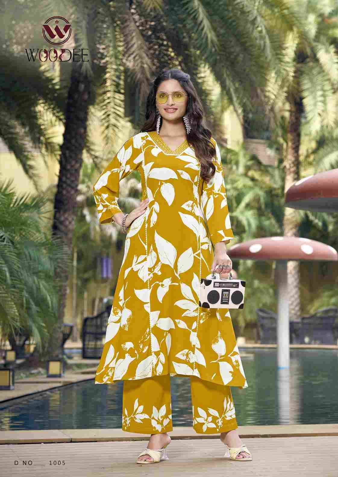 Payal By Woodee 1001 To 1006 Series Designer Stylish Fancy Colorful Beautiful Party Wear & Ethnic Wear Collection Heavy Rayon Co-Ord At Wholesale Price