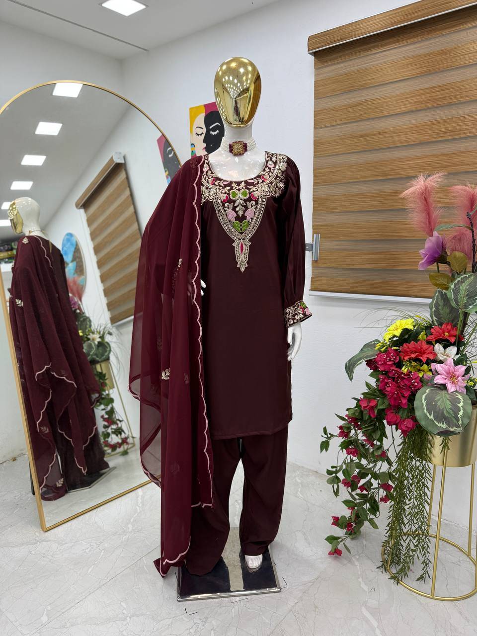 Zf-9283 By Fashid Wholesale 01 To 03 Series Beautiful Colorful Fancy Wedding Collection Occasional Wear & Party Wear Maska Cotton Dresses At Wholesale Price