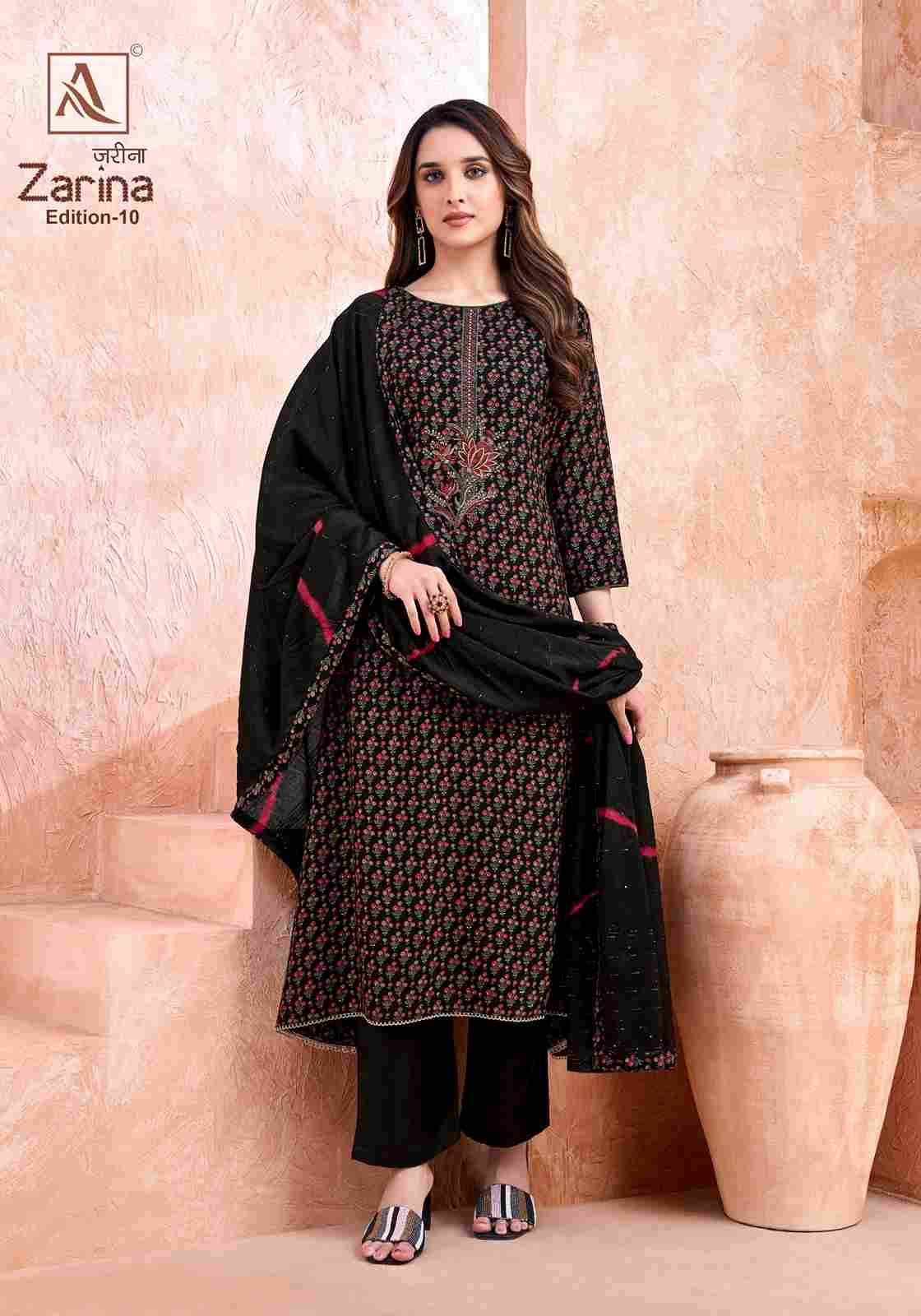 Zarina Vol-10 By Alok Suit 2023-848-01 To 2023-848-08 Series Beautiful Festive Suits Colorful Stylish Fancy Casual Wear & Ethnic Wear Pure Viscose Rayon Dresses At Wholesale Price