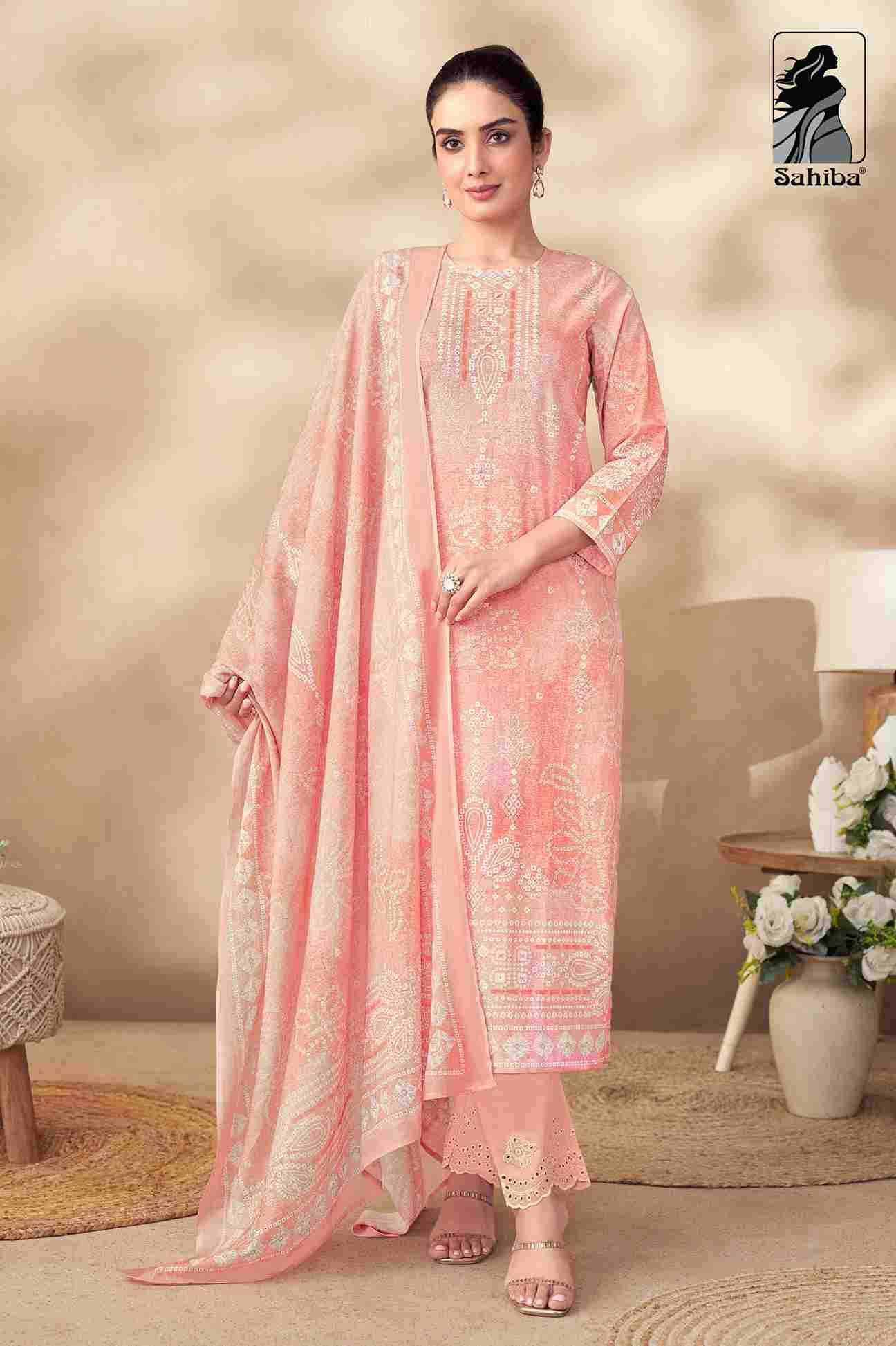 Tanisha By Sahiba Fabrics Beautiful Festive Suits Colorful Stylish Fancy Casual Wear & Ethnic Wear Pure Lawn Cotton Dresses At Wholesale Price